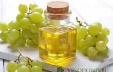 Олія виноградних кісточок: користь та шкода, поради щодо застосування